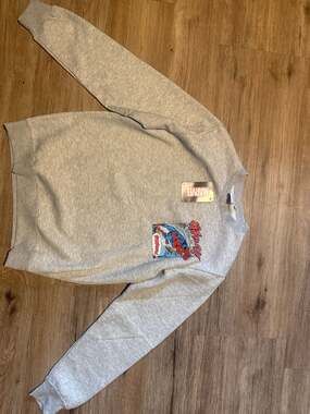 NWT Marvel Spider-Man Japanese Manga Graphic Crewneck Sweatshirt